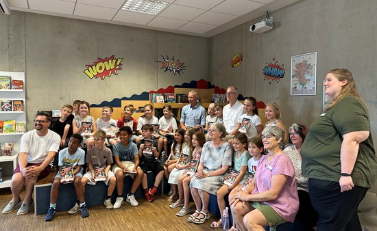 Die Klasse 3b der Grundschule Flamersheim